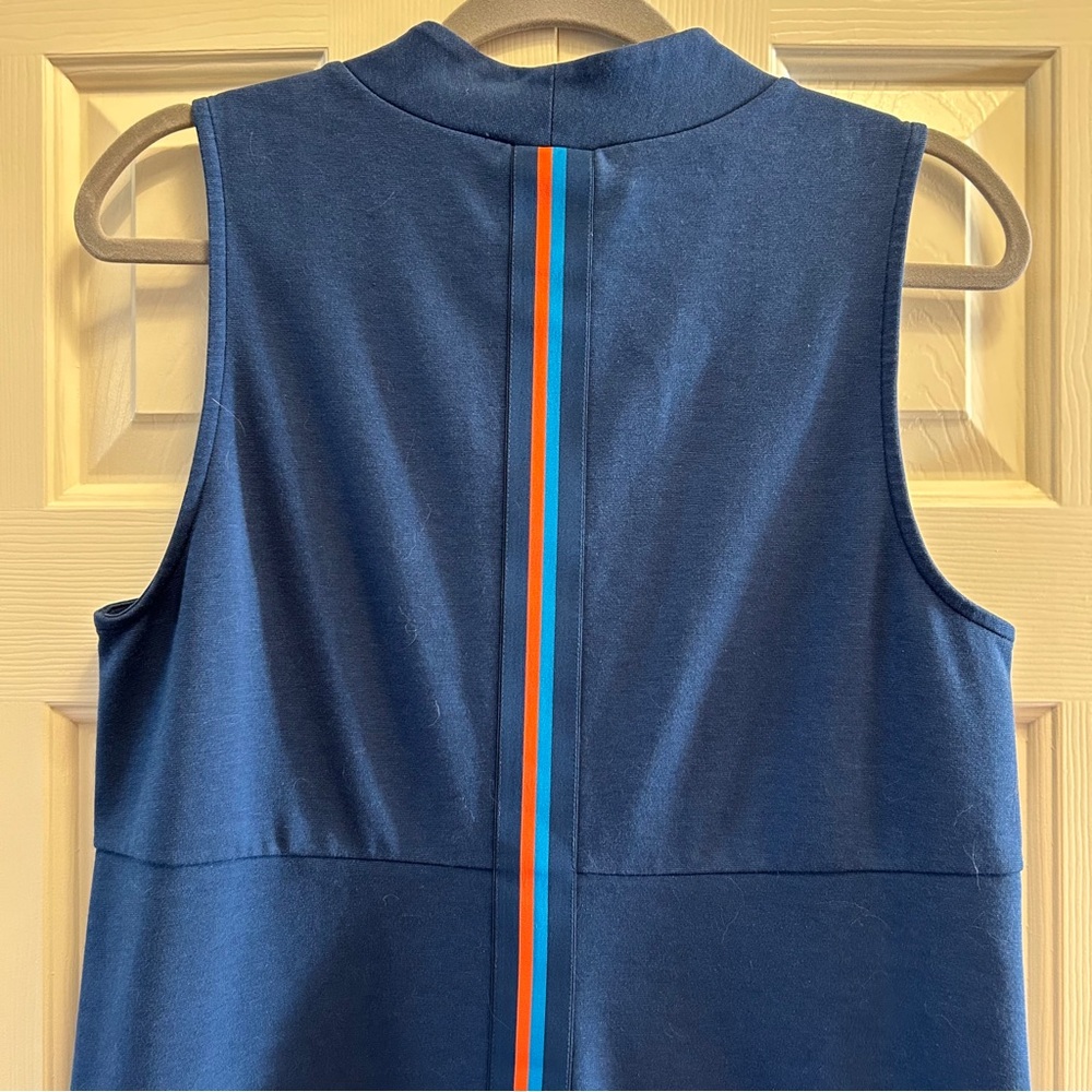 Title Nine Blue Fit & Flare Dress - Picture 6 of 6